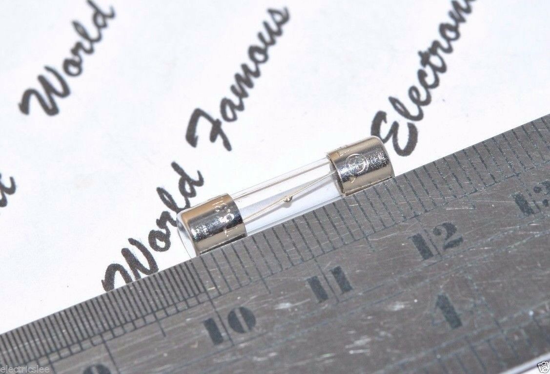 2pcs - BEL 6.3A 250V 5x20mm 5ST series T Slow Blow  Glass Fuse - Time-lag