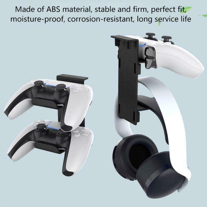 Headphone Stand, Headset Holder Controller Hanger Bracket for PS5/XB Series X