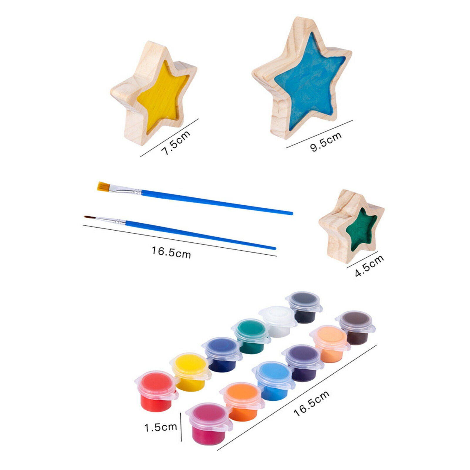 Montessori Graffiti Painting Game Logical Irregular Baby Early Family Party