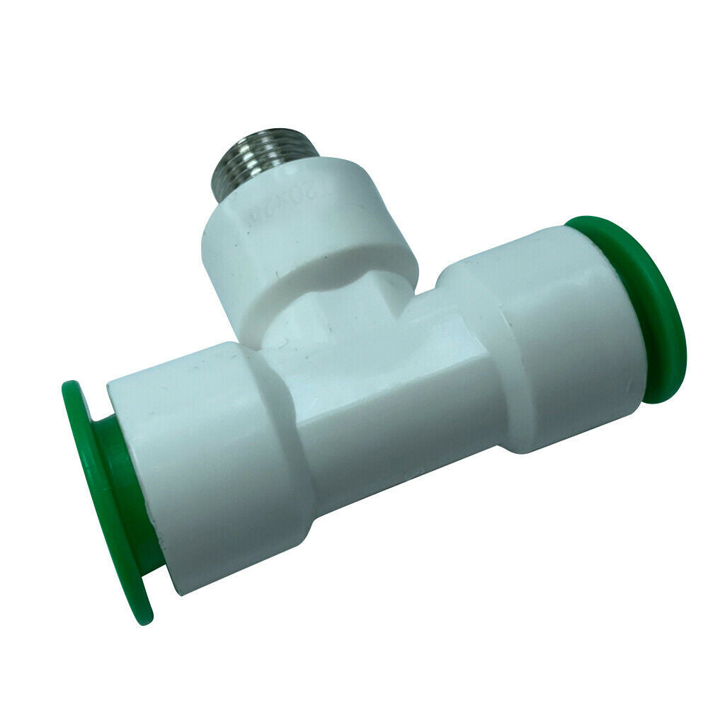 1/2" 25mm PPR Tube Fittings Quick Connector Tee Adapter Water Pipe Parts