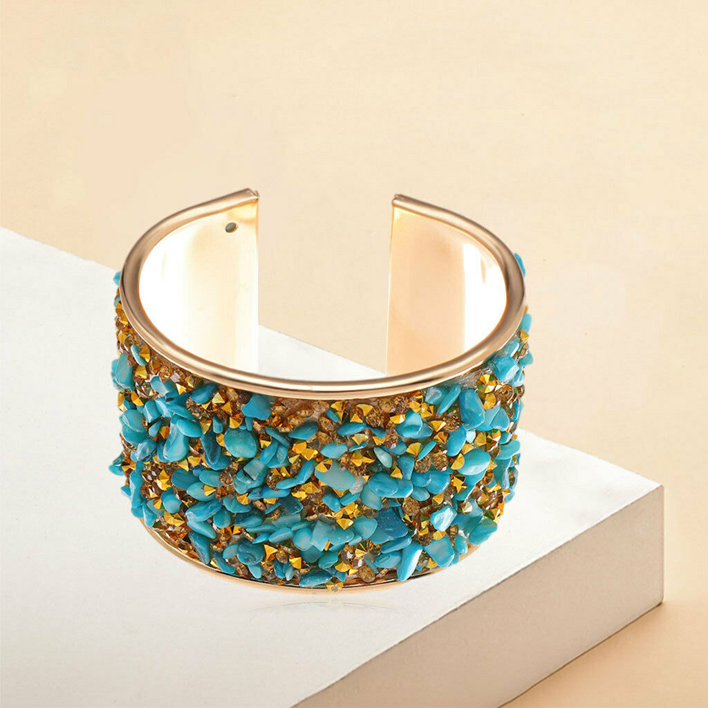 Rhinestone Bracelets Woman Bangle Elegant Charming for Women Gift Party