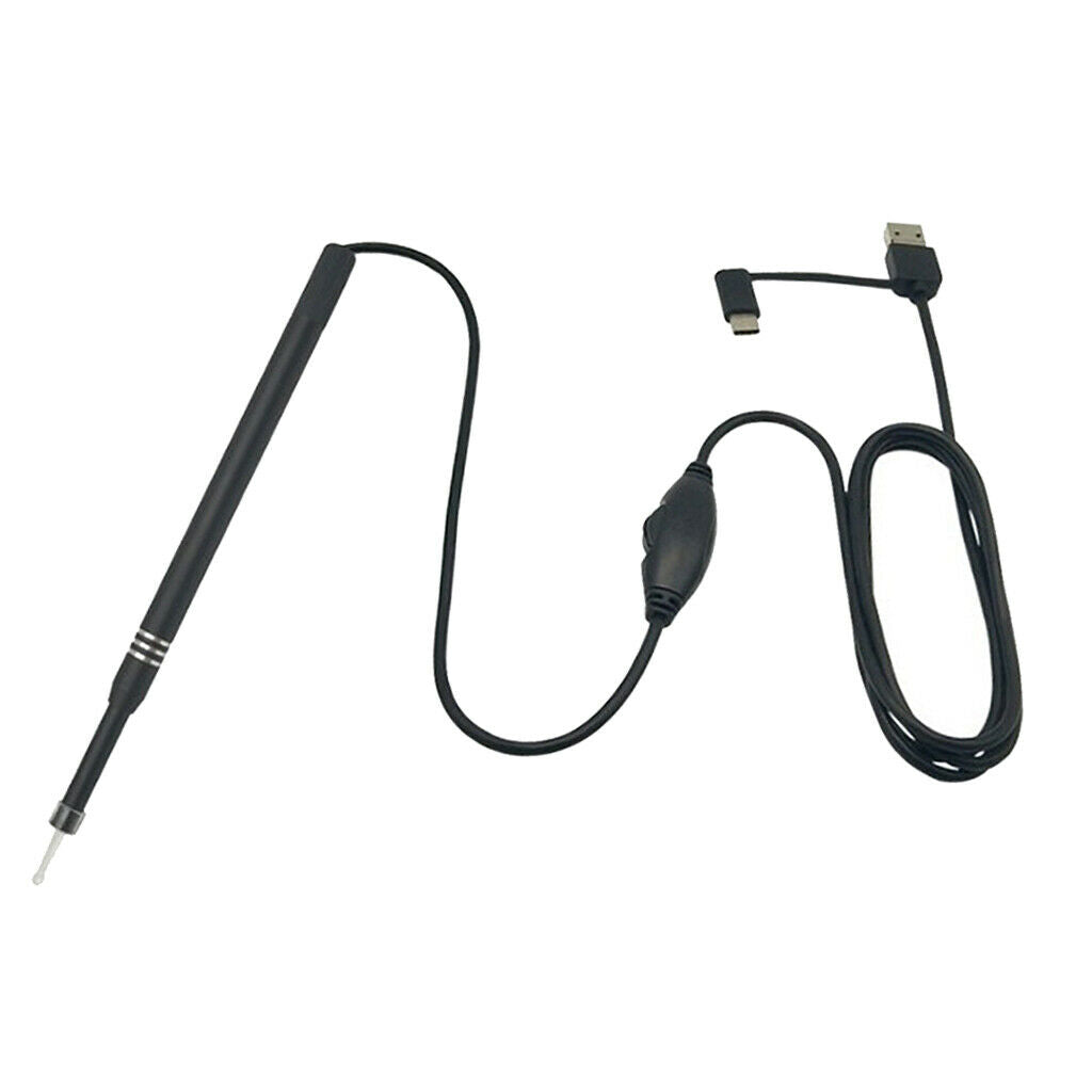 2 Pieces Mini Type C Micro USB Endoscope Camera for Android Smartphone Tool