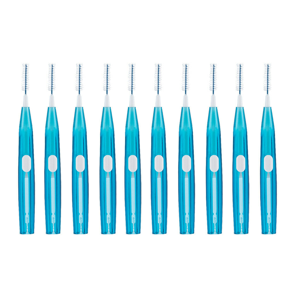 10x Push-pull Interdental Brushes Teeth Food Residue Cleaner Toothpick
