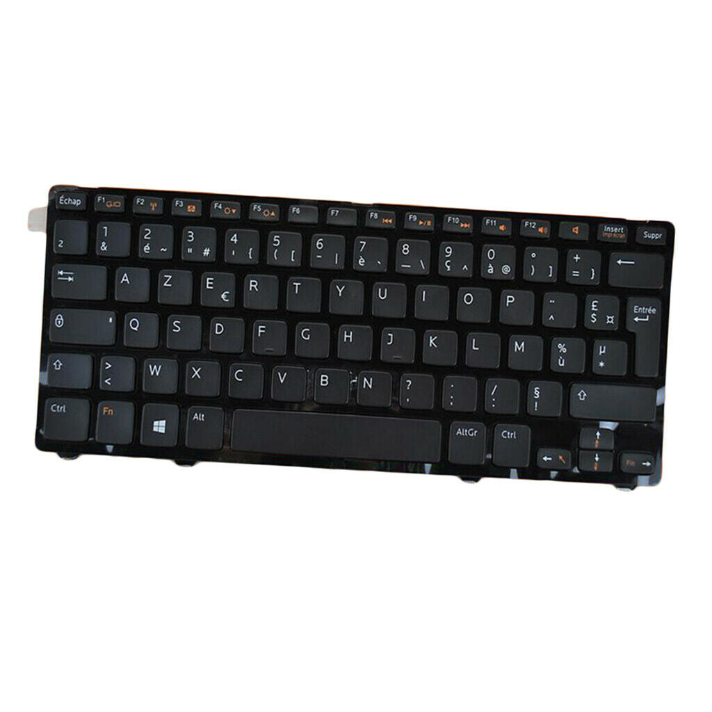 Black Plastic FR PC Laptop Keyboard w/ Frame Replace For Vostro 3360 V3360