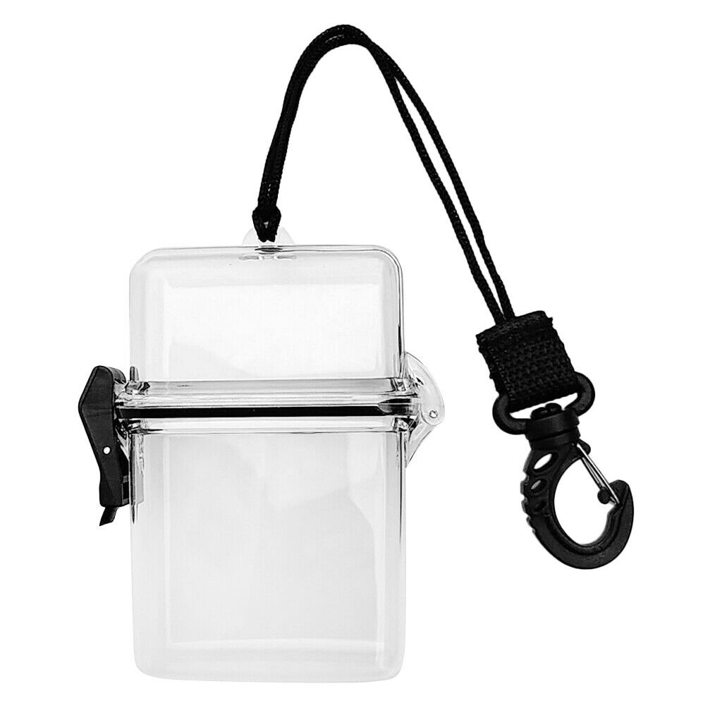 Set of 2 Floating Water Sports Case - Waterproof Dry Box Holder Container &