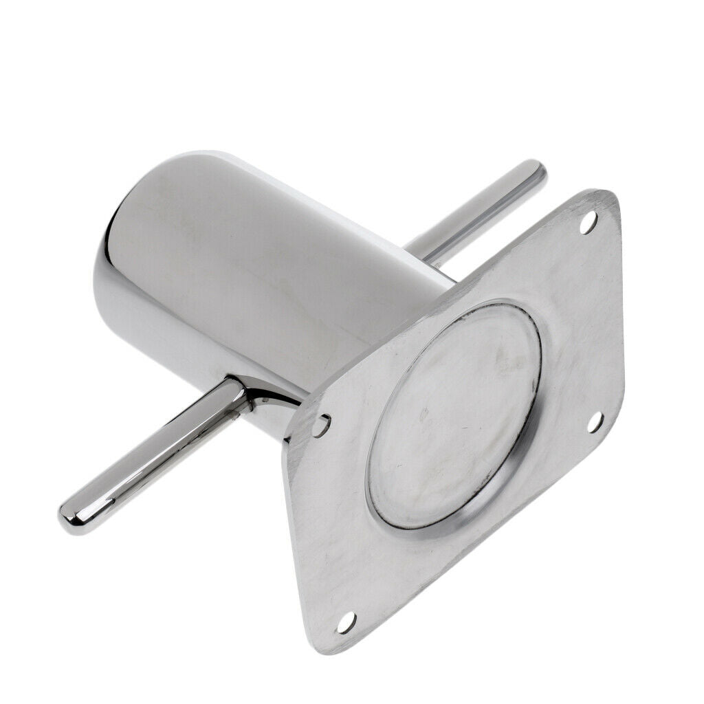 Marine / boat single cross bollard Bitt stainless steel 4.5 "114 mm
