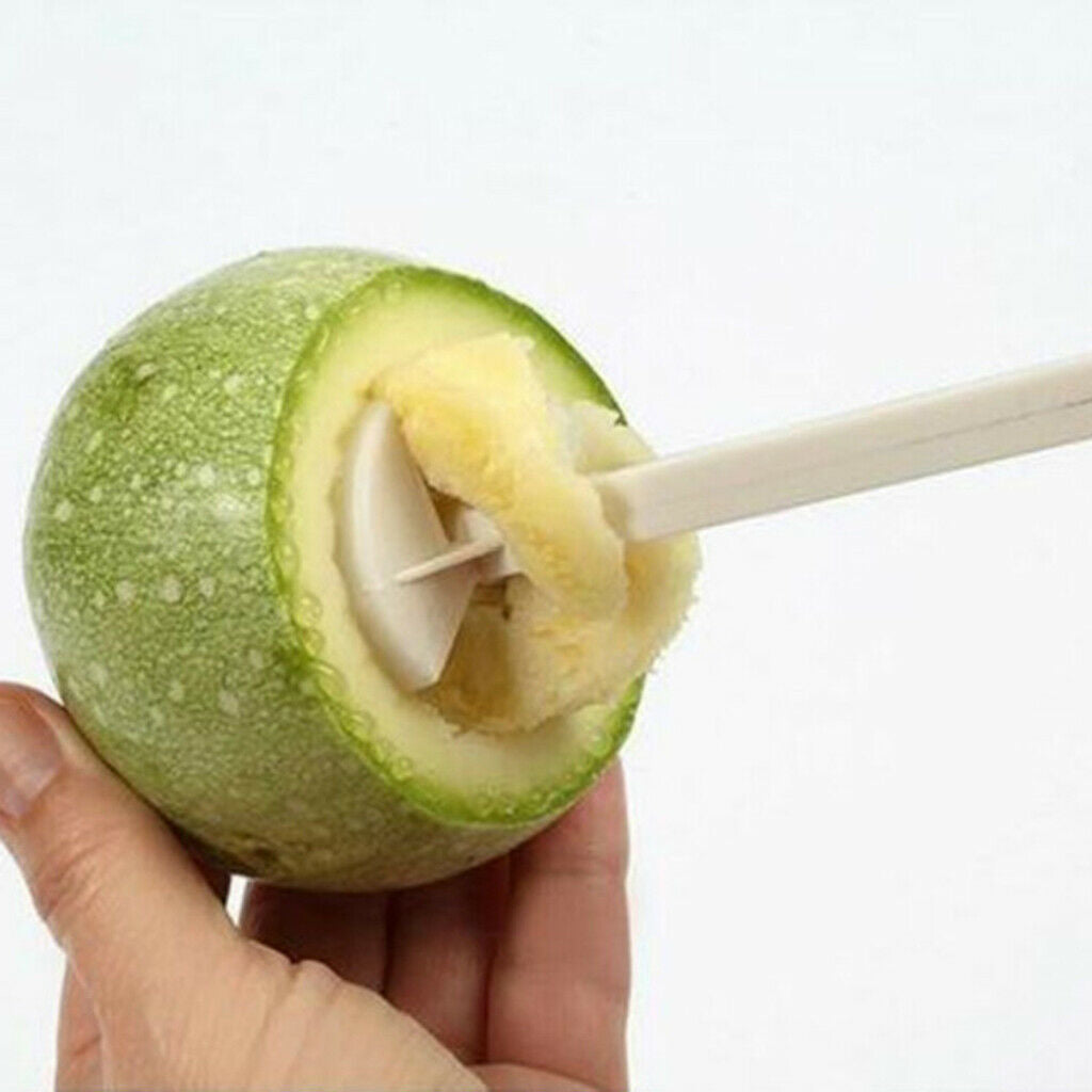4Pcs Portable Fruit Vegetable Spiral Cutter Corer Spiral Digging Device