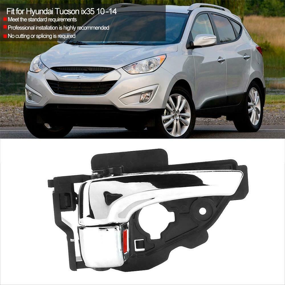 2X Car Inner Interior Door Handle Left + Right For Hyundai Tucson ix35 2010-2014