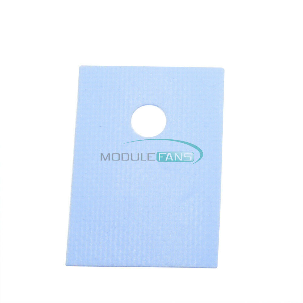 100PCS GPU CPU TO-220 Insulation Pads Silicone Heatsink Shim for Laptop
