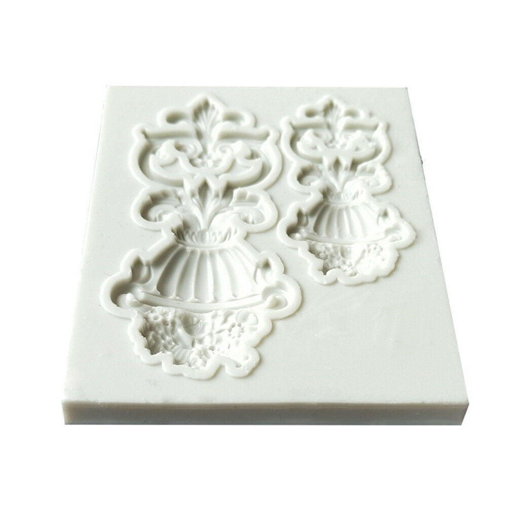 Retro Border Silicone mold fondant mold cake decorating tools chocolate m.l8