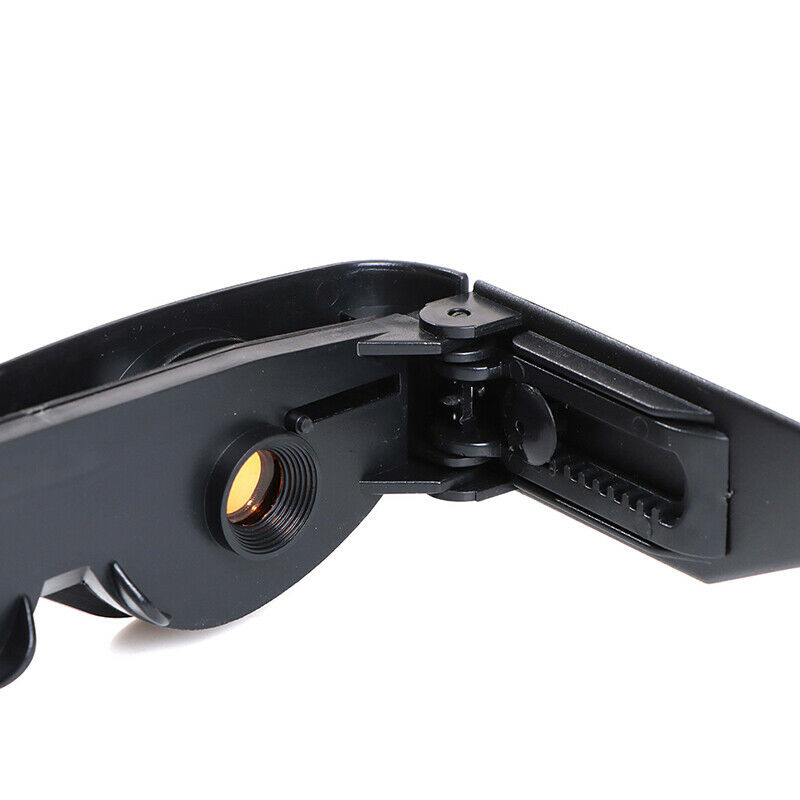 Portable Glasses Style Telescope Magnifier Binoculars For Fishing Hiking .l8