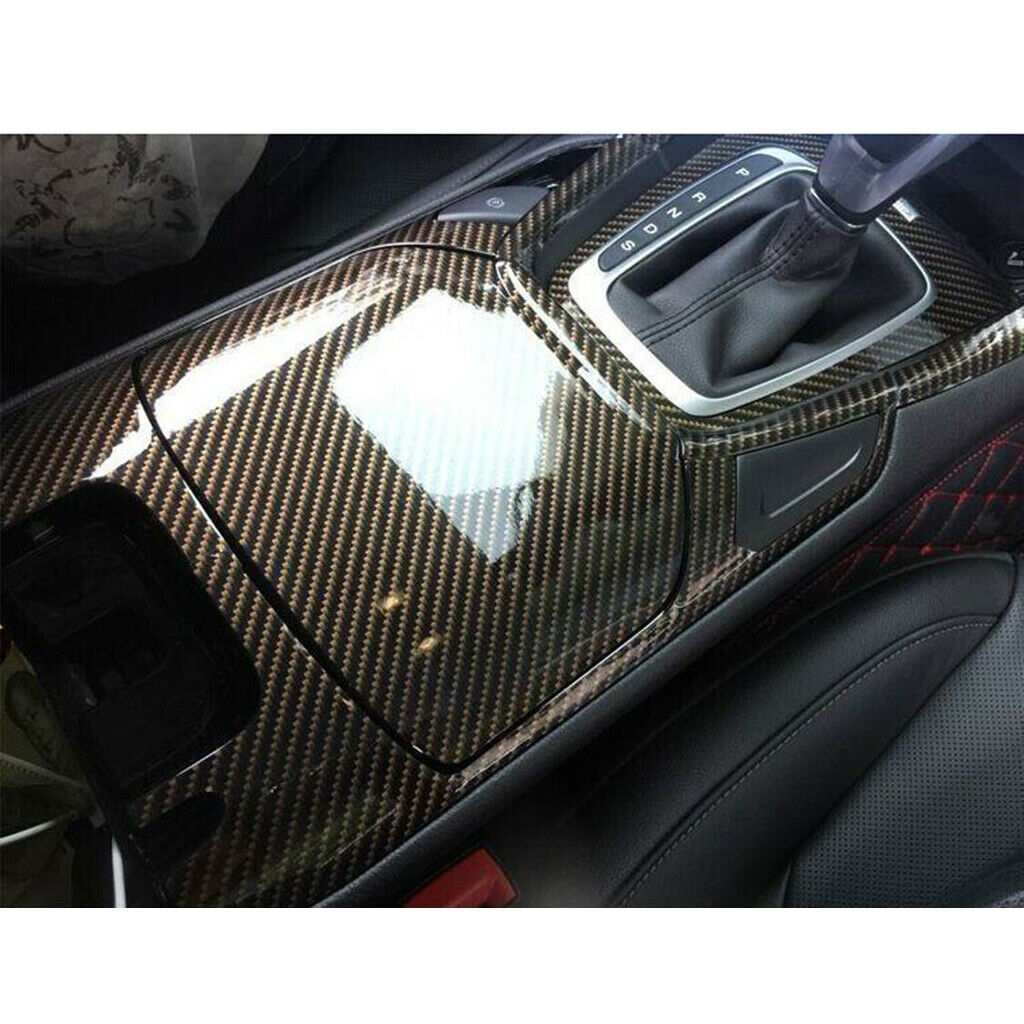 Carbon Fiber Vinyl Film Car Interior Wrap Stickers Decoration 30x150CM 7D