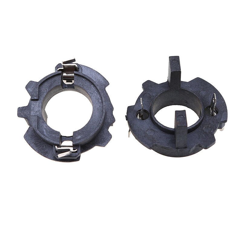2Pcs H7 LED Headlight Bulb Adapter Holder Socket Base Cover For VW Golf Mk5