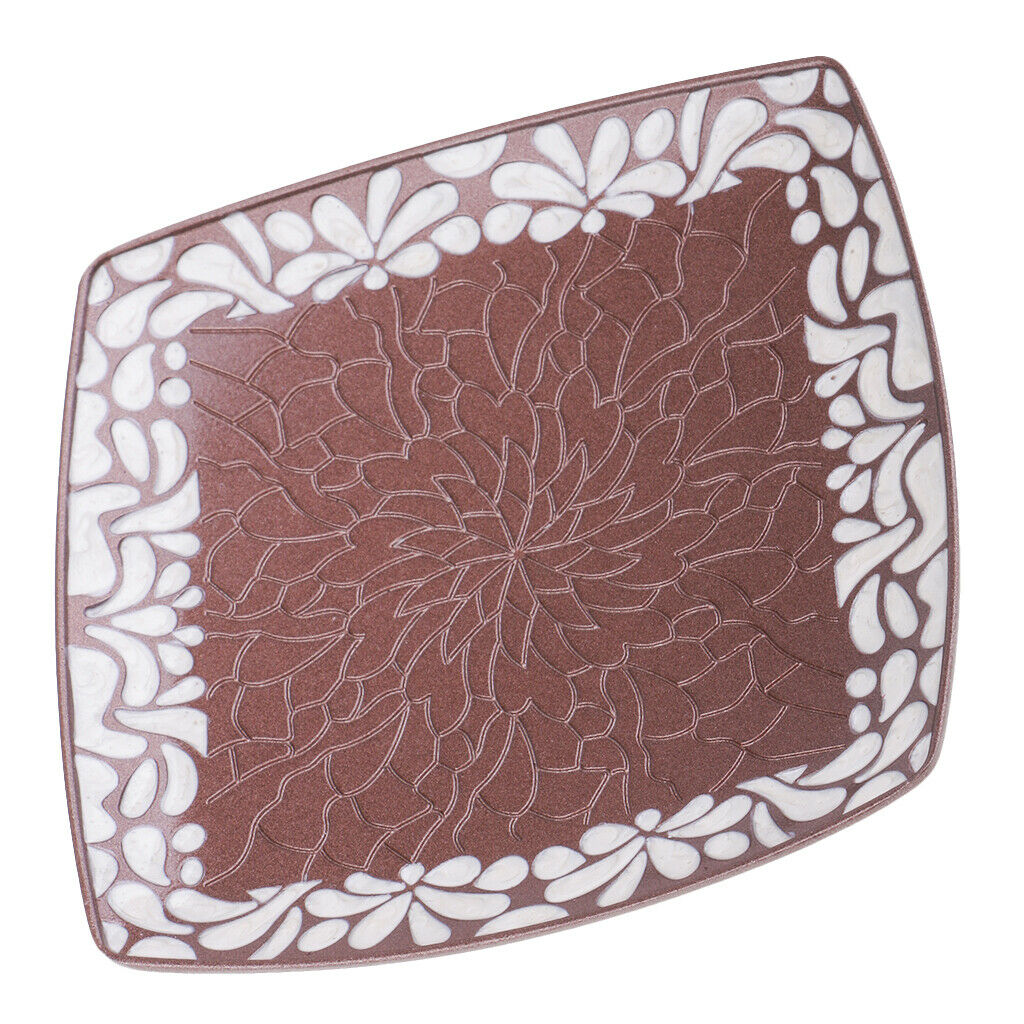 Saucer Alloy Coaster Heat Insulation Pad Cup Holder Accessory Copper