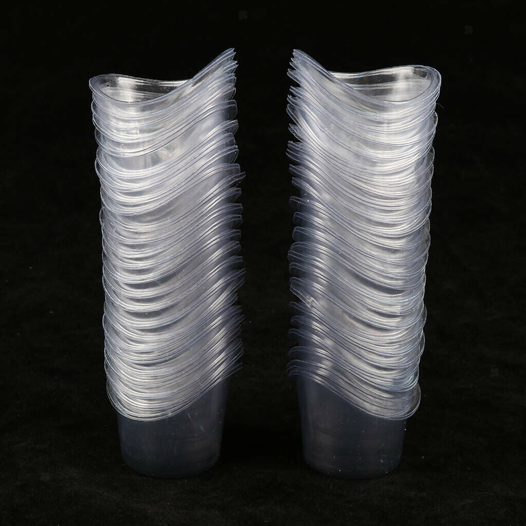 40 Pieces Disposable Clear Eye Wash Cups / 1.77 X 1.57 X 1.37 Inch