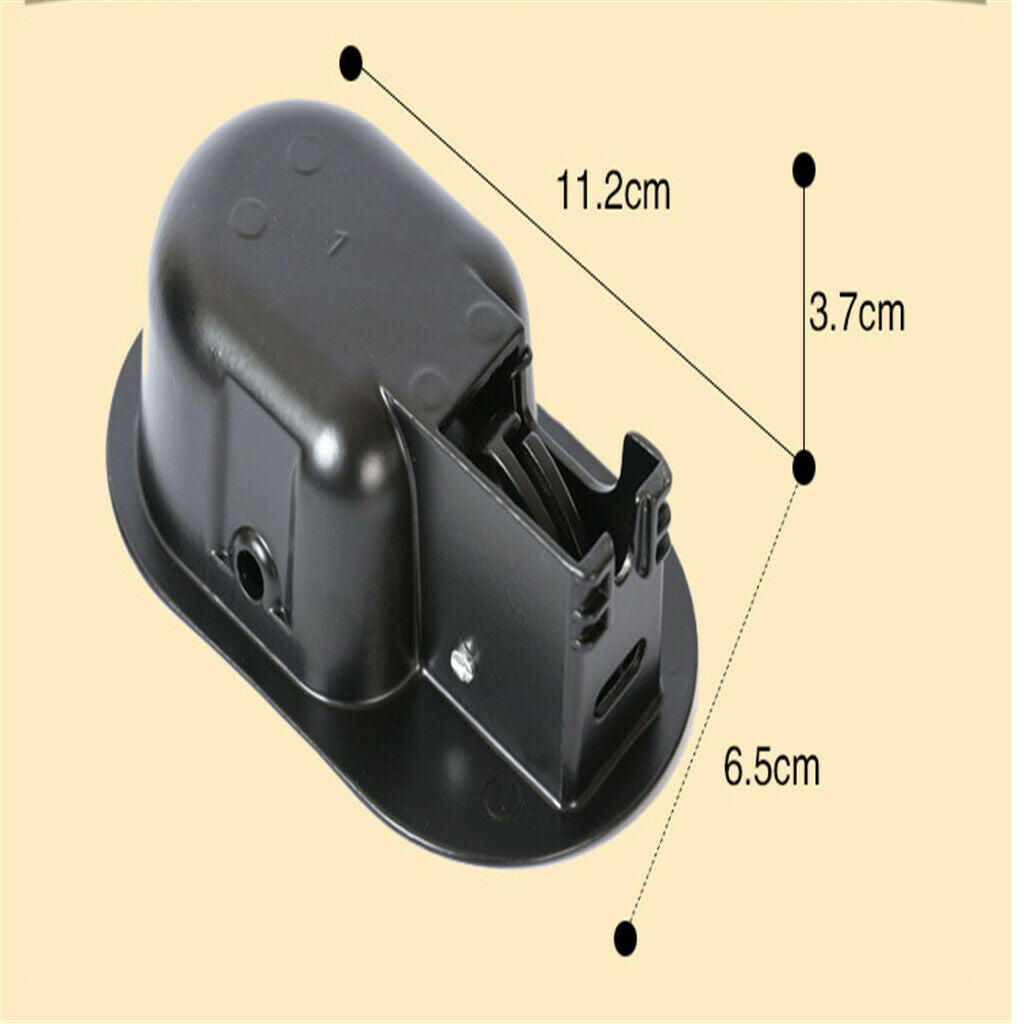 Plastic Release Pull Sofa Release Lever Replacement Chrome Plated Black