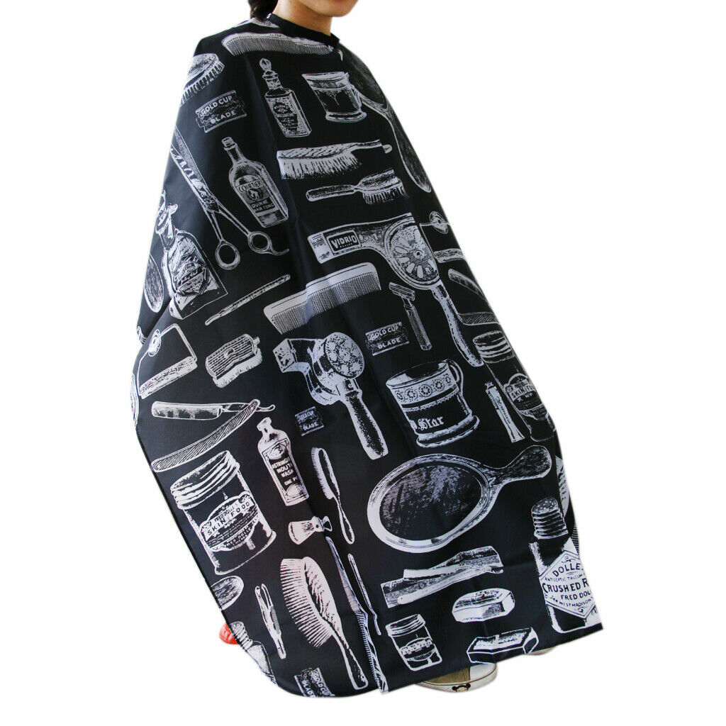 Stylist Hairdressing Cutting Cape Waterproof Dyeing Coloring Gown Apron Wrap