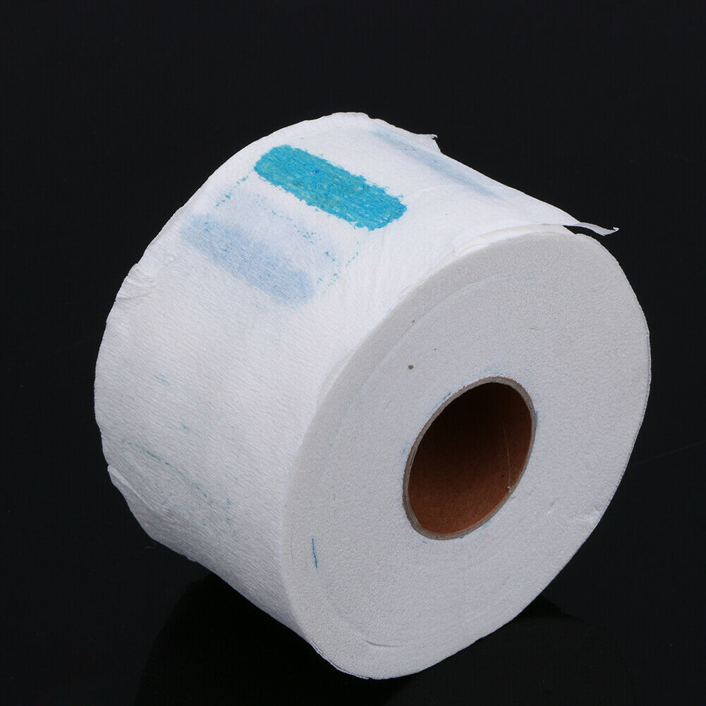 Disposable Neck Paper Roll Salon Hair Cutting Washing Accessory Tool  @
