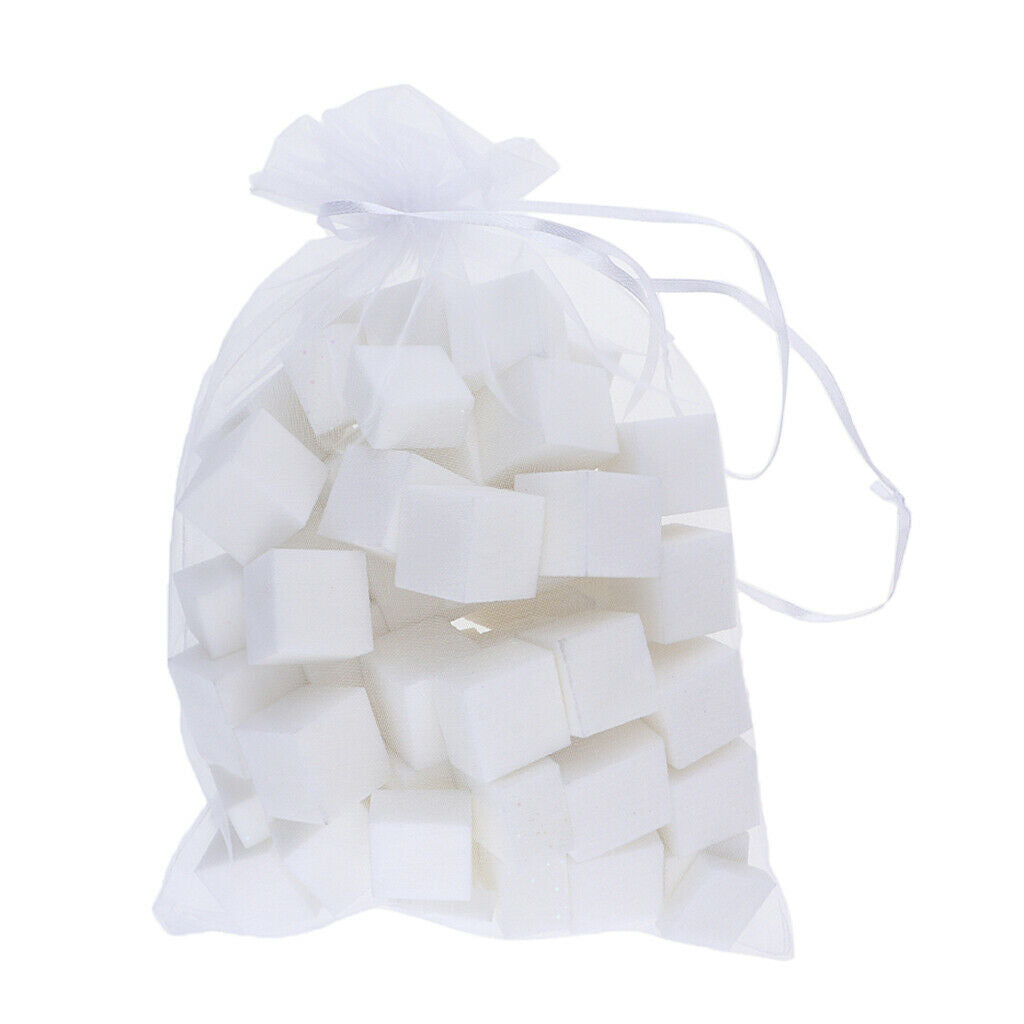 60 Pcs / Pack Mini Nail Buffer Polisher Block with 4 sides