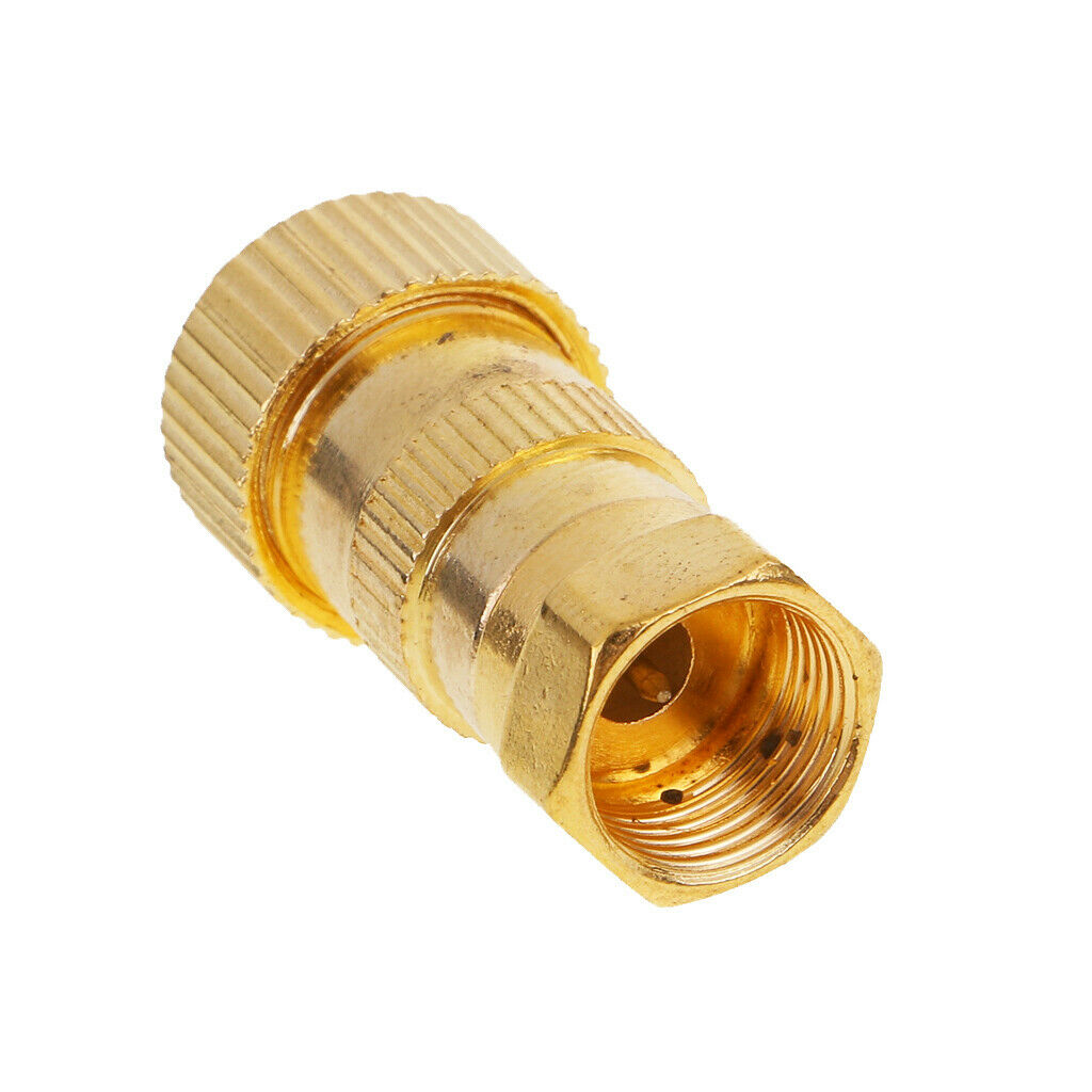 5x F Type Coaxial TV Aerial  Coax Male Plug Connector Plug For RG6 RG59