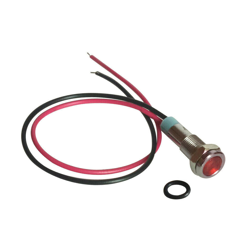 Ultra Small Cafe Racer Motorcycle RED LED Brake & Running Tail Lights