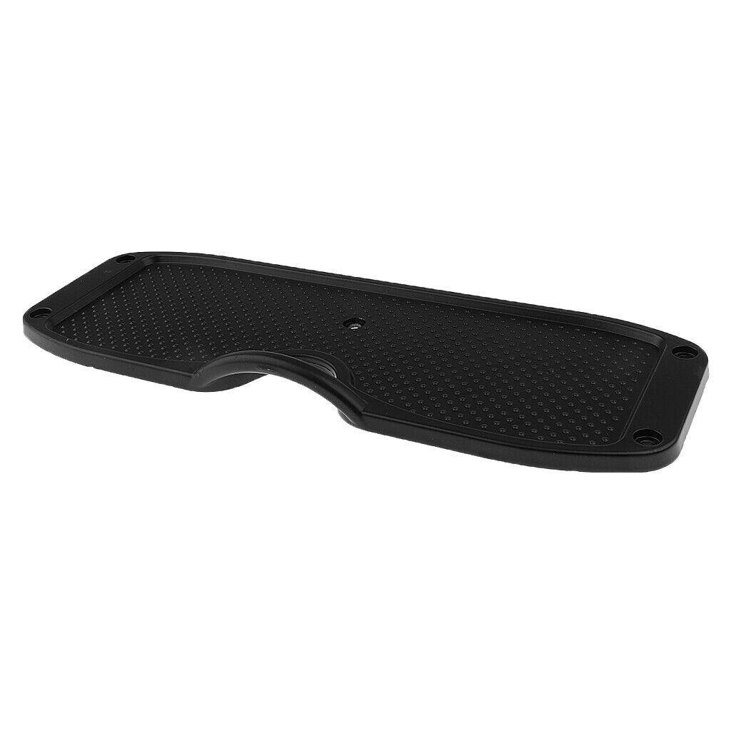 Black Aluminum Transom Plate Outboard Mounting Engine Bracket