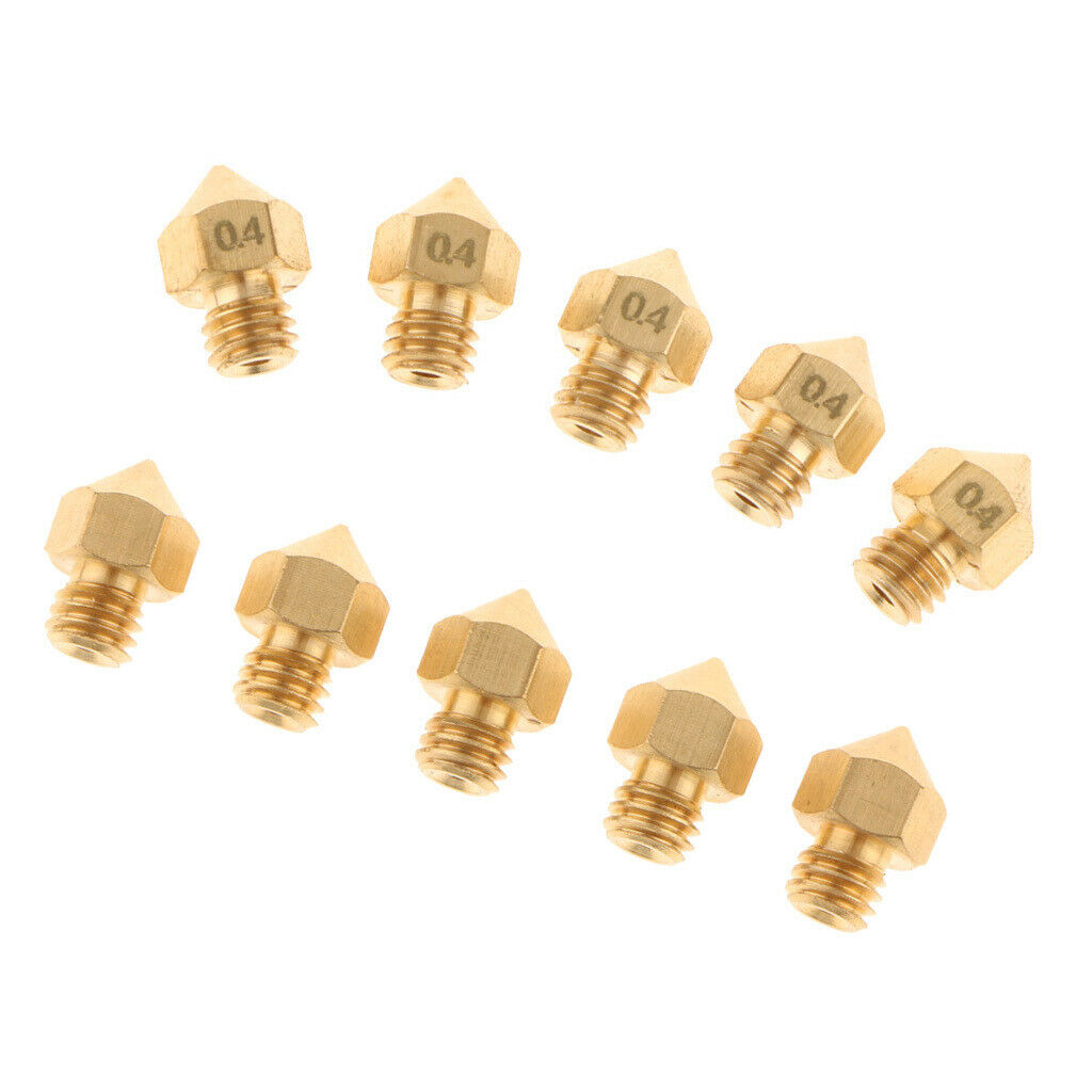 10 Piece Extruder Nozzle Compliments Environmental Protection Comfortable