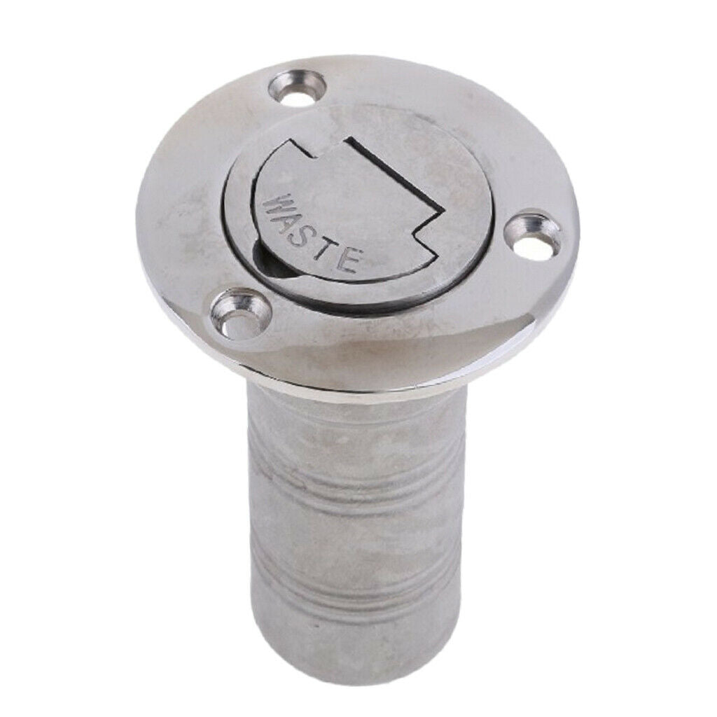 Marine Boat Waste Deck Fill/Filler Keyness   1-1/2 Inch, 316 Stainless Steel