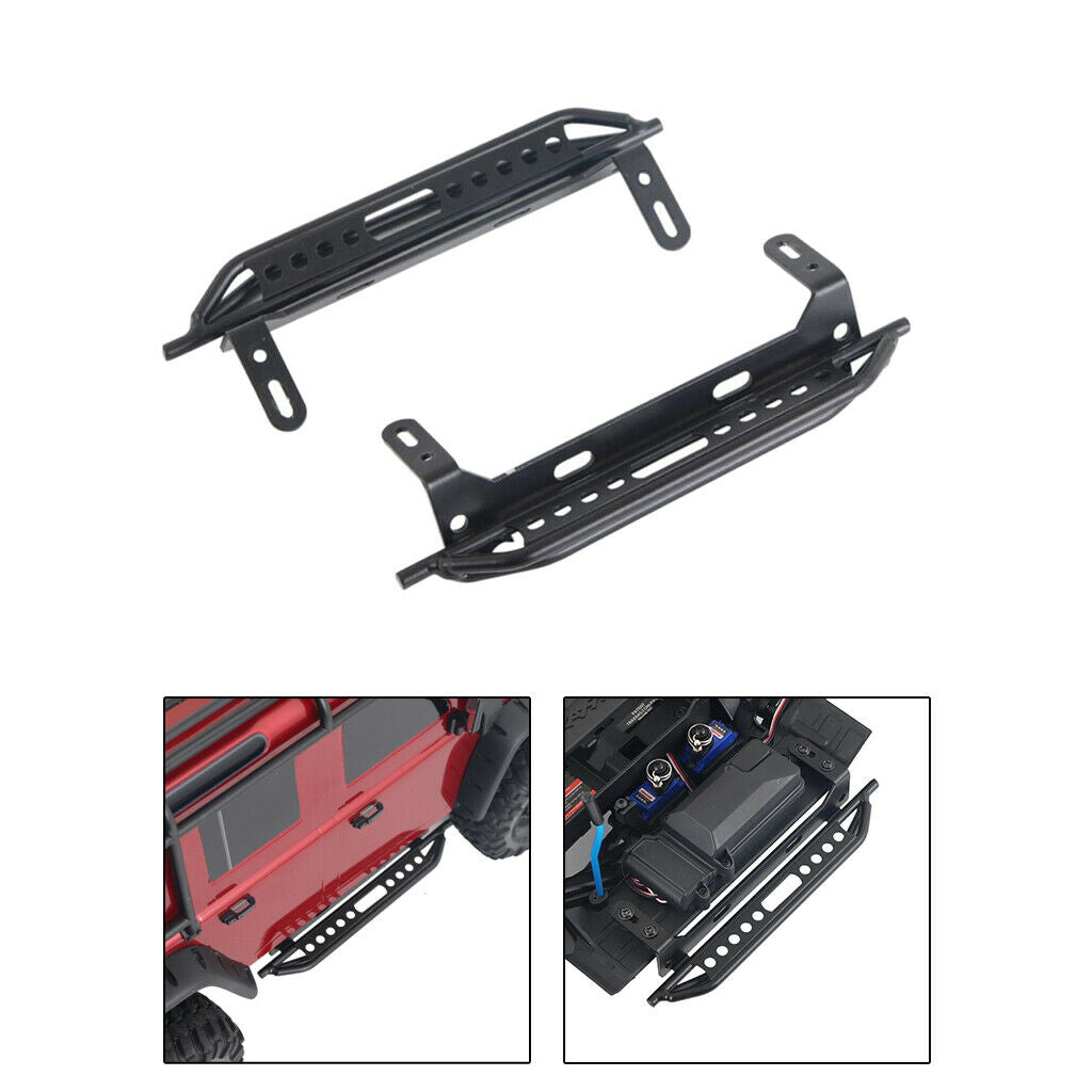 2pcs Side Pedal For TRX4 Defender Bronco 1/10 RC Crawler Accessories Parts