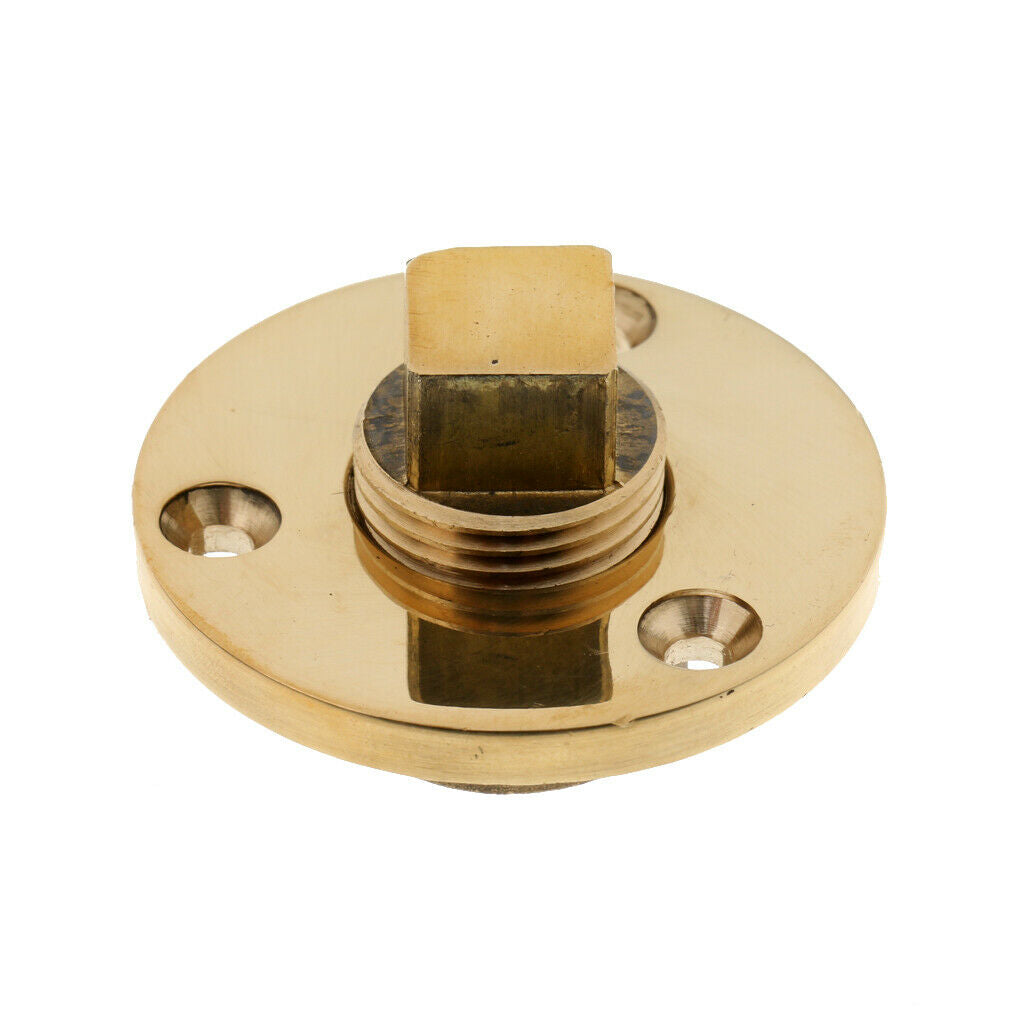 Heavy Duty Bronze Garboard Marine Boat Drain Plug Replacement