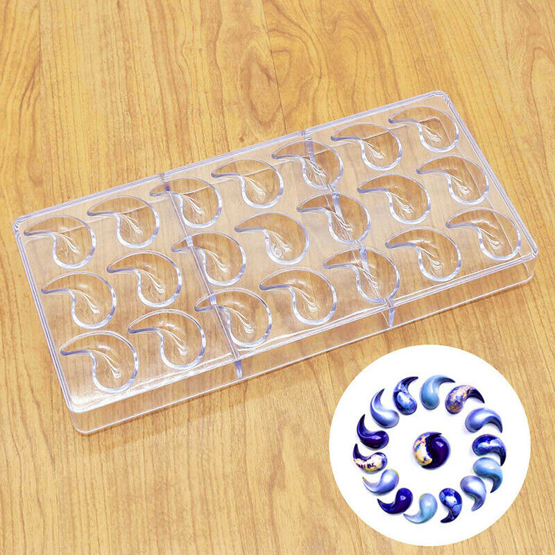 Transparent Plastic Acrylic Mold Chocolate Maker PolycarbonateGossip form MoBDA
