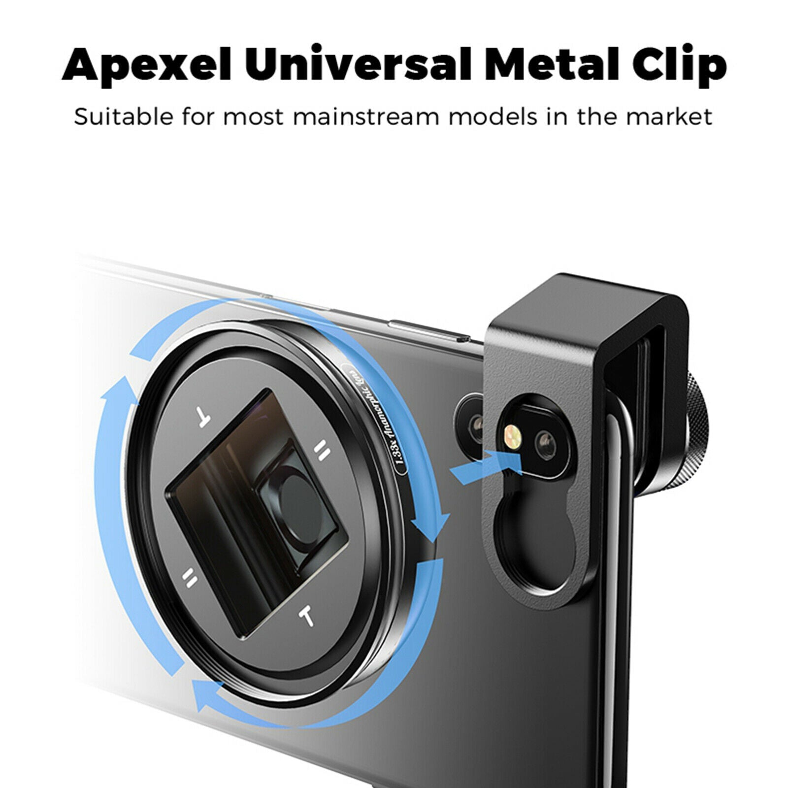 1.33X Anamorphic Lens Filmmaking Phone Camera Lens Filmmakers Full Cinematic