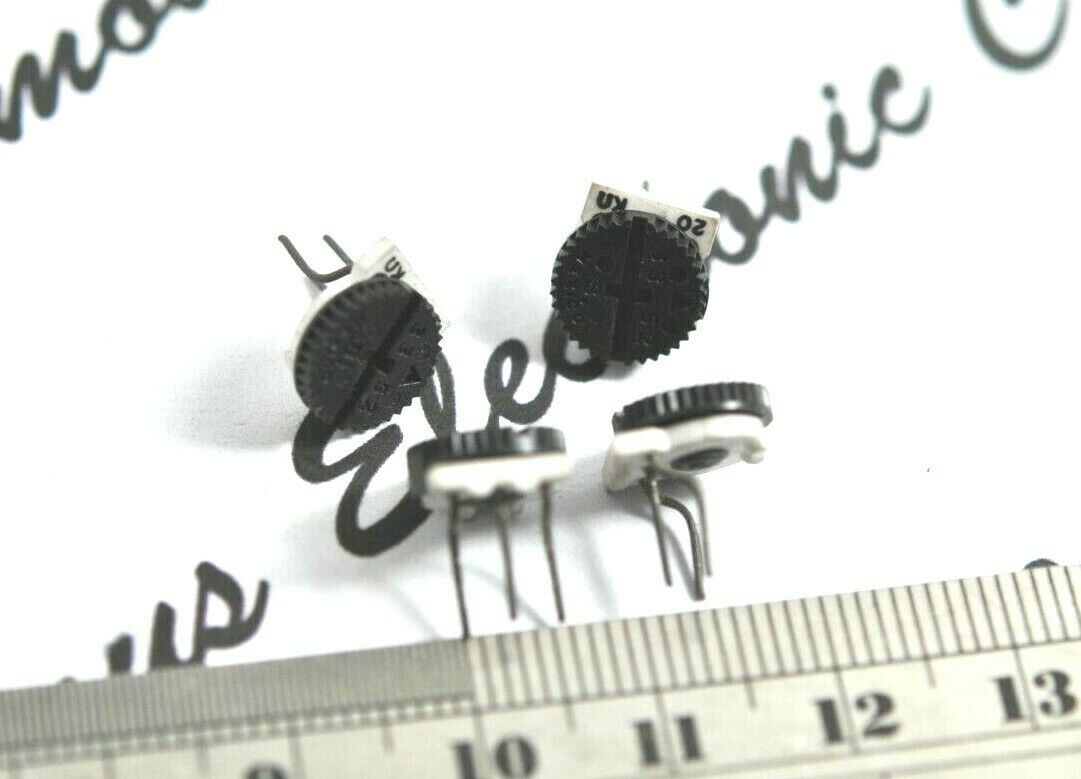 10pcs - BI technologies 20K Horizontal Trimmer Potentiometer -  NOS MEXICO