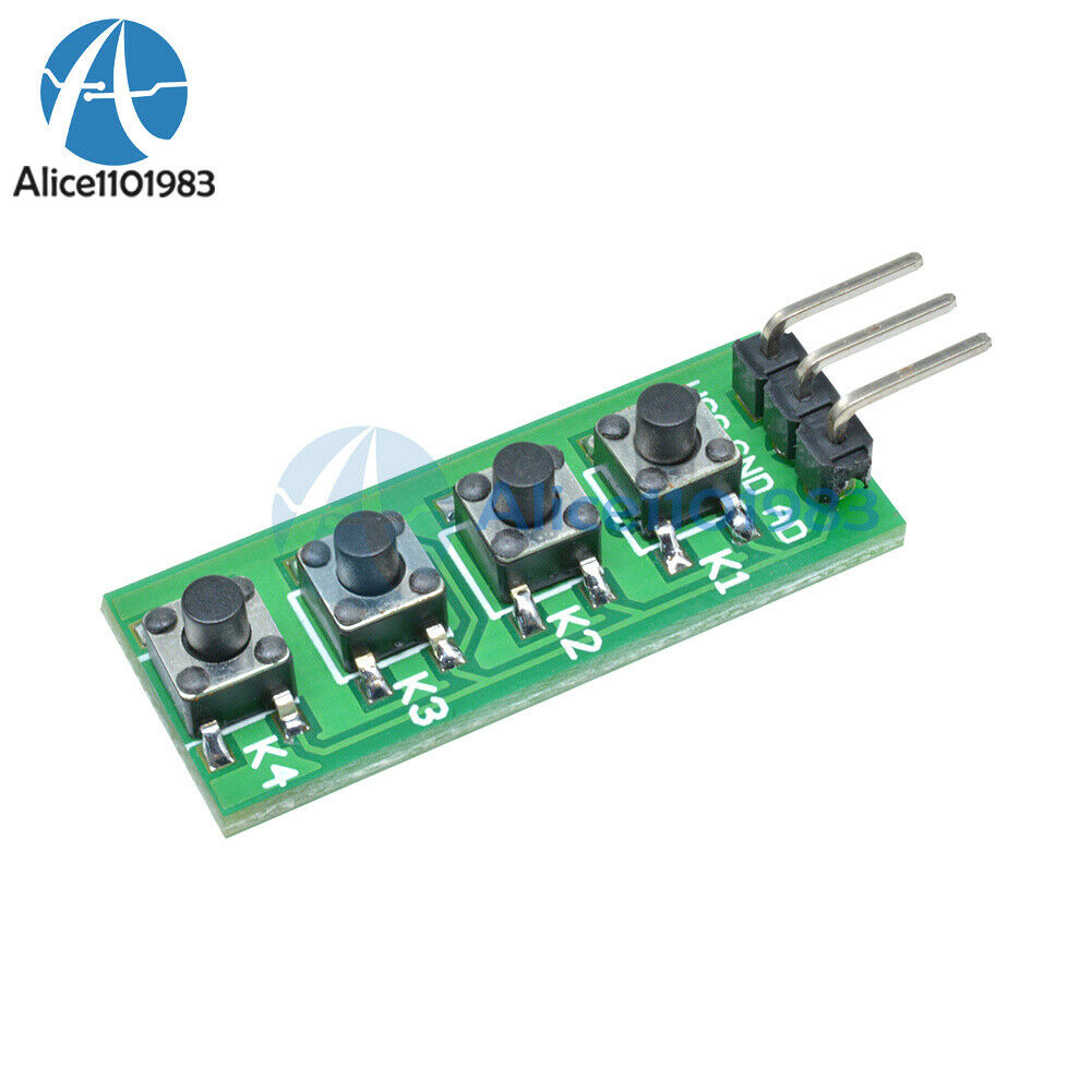 10PCS 4 Buttons KC11B04 Keypad Module Switch Keyboard For Arduino Uno Mega2560
