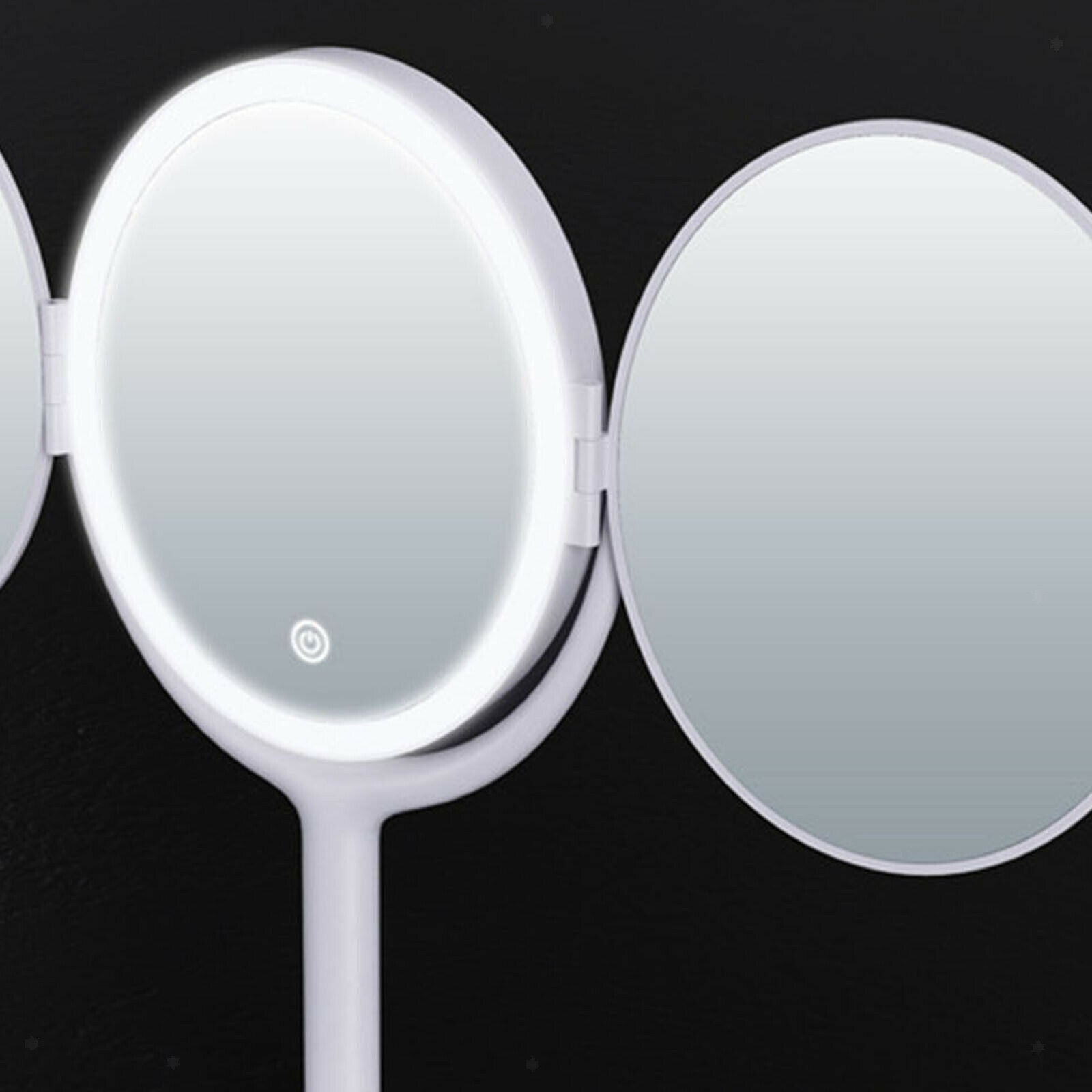 Makeup Trifold Mirror 3 Color 1X/2X Magnification Portable Vanity Mirror