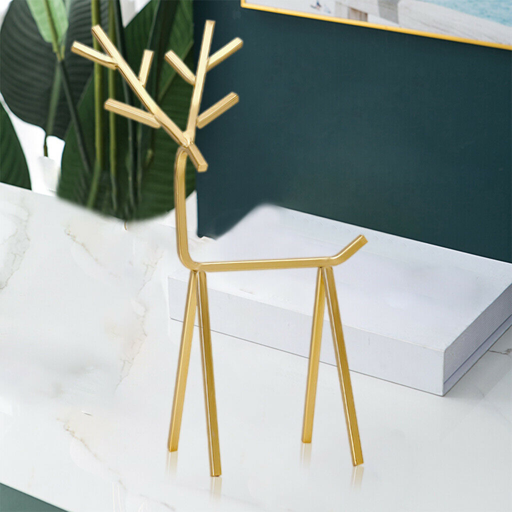 Deer Display Fashion Geometric Ornaments for Store Light Luxury Necklace