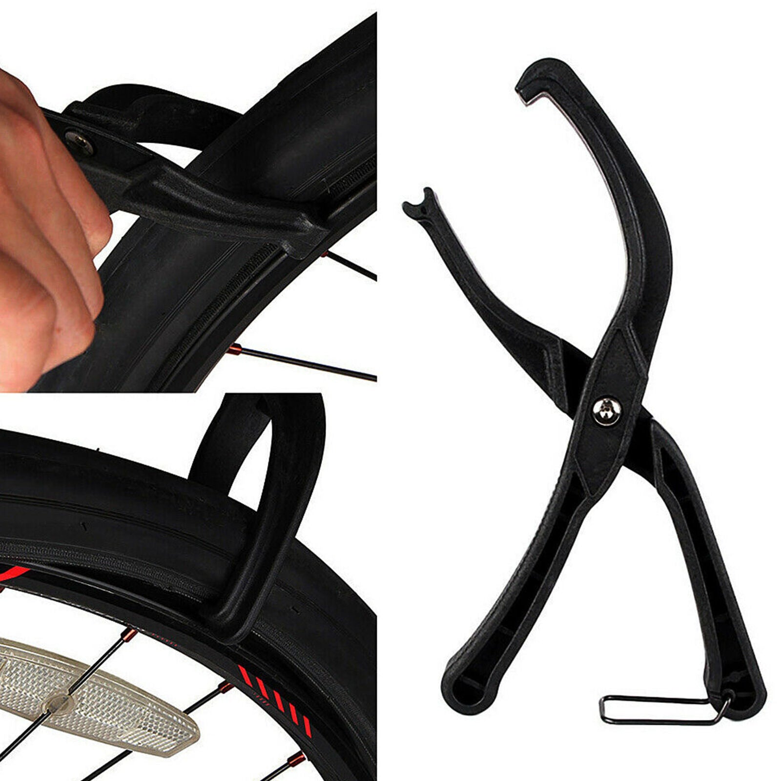 Bike Bicycle Wheels Tyre Install Removal Clamp Tire Bead Jack Lever Plier Tool