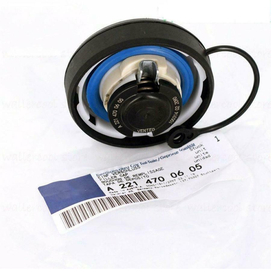 Black Fuel Tank Gas Filler Cap For Mercedes-Benz Replace Part Number:2214700605