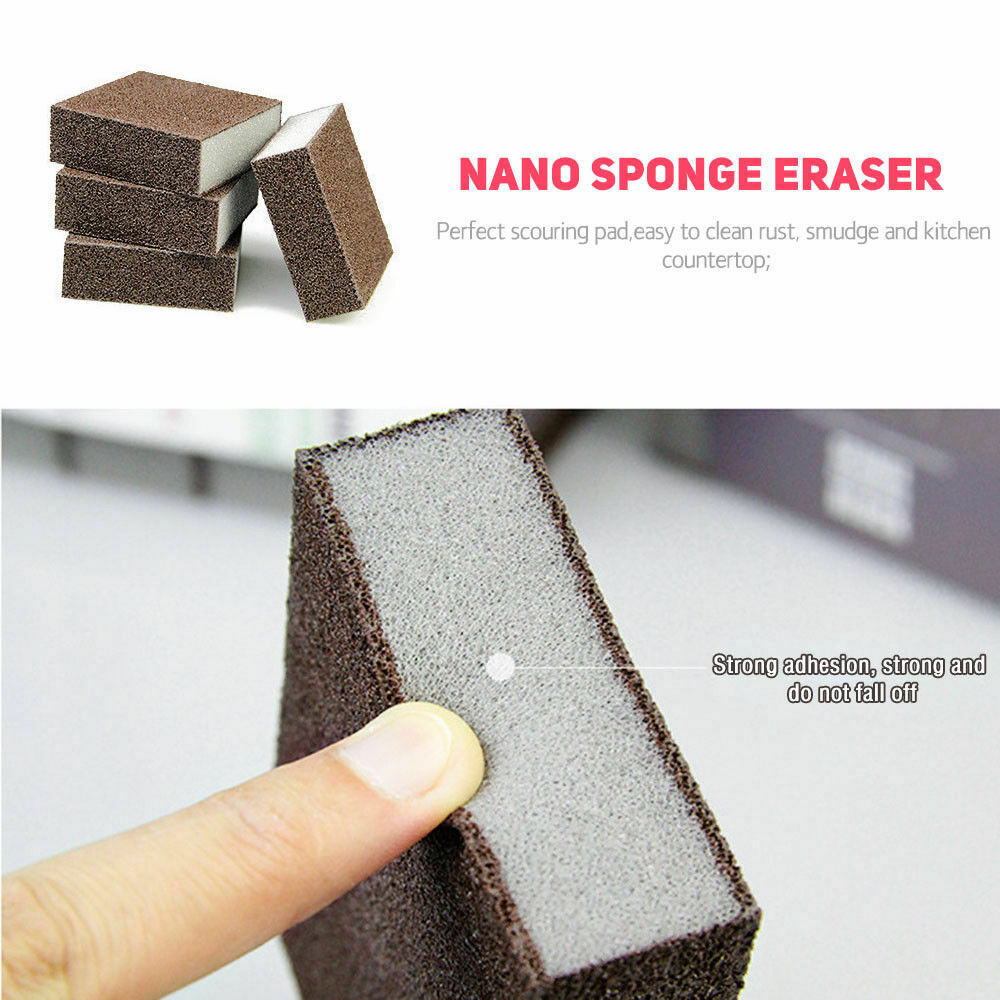 5Pcs Nano Emery Multifunction Magical Cleaning Sponge Eraser Cleaner Pad Foam