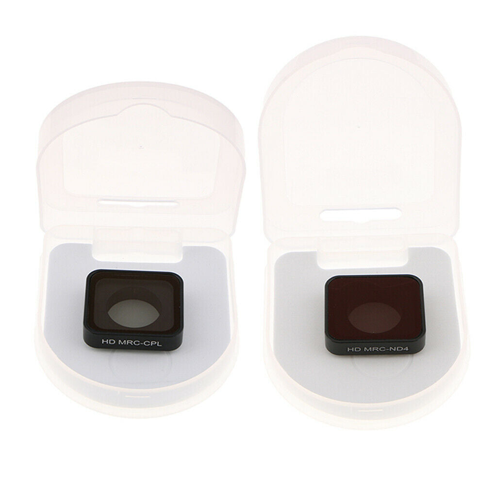 3pcs UV/CPL/ND4 Filters Set Lens Protector for GoPro Hero 7 Hero 5 Hero 6