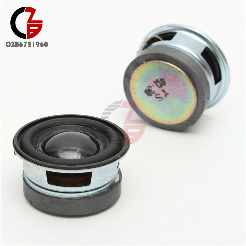 4 Ohm Acoustic Speaker 3W 40mm Speaker 36mm Magnetic Outdoor Black New