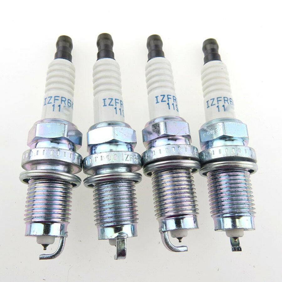 4PCS NGK Lridium Spark Plugs IZFR6K11 6994 IZFR6K-11 Spark Plug For Accord CR-V