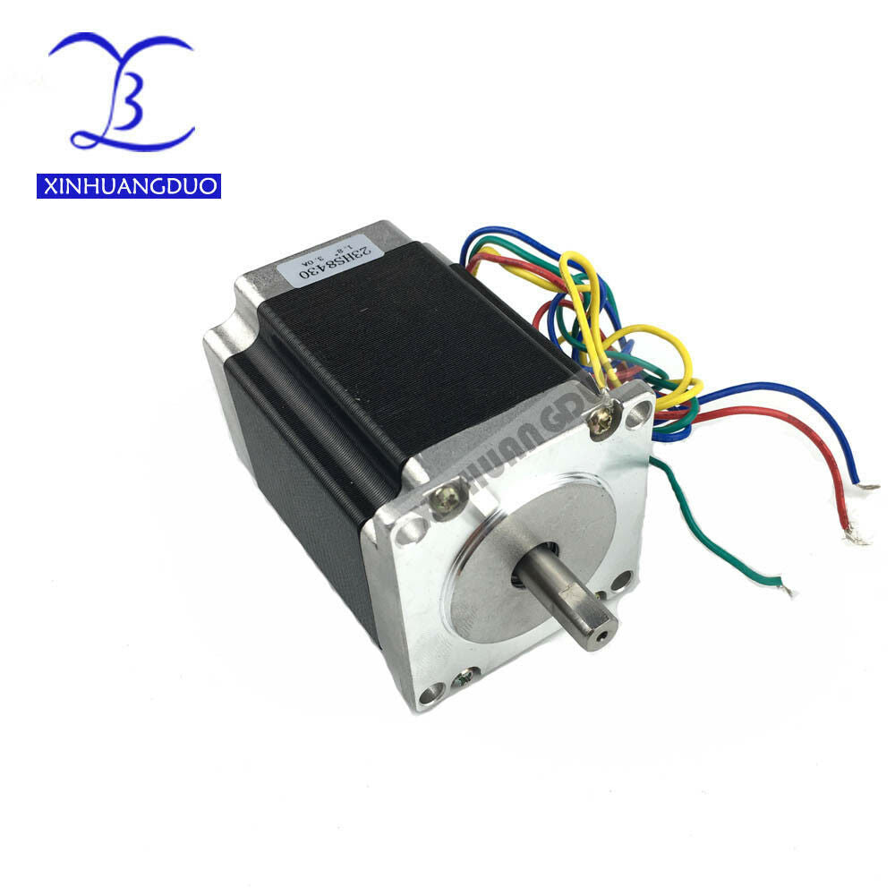 57BYG 4-wires Nema23 Stepper Motor 76mm 1.8Â° 3A 270oz-in 2-Phase 23HS8430