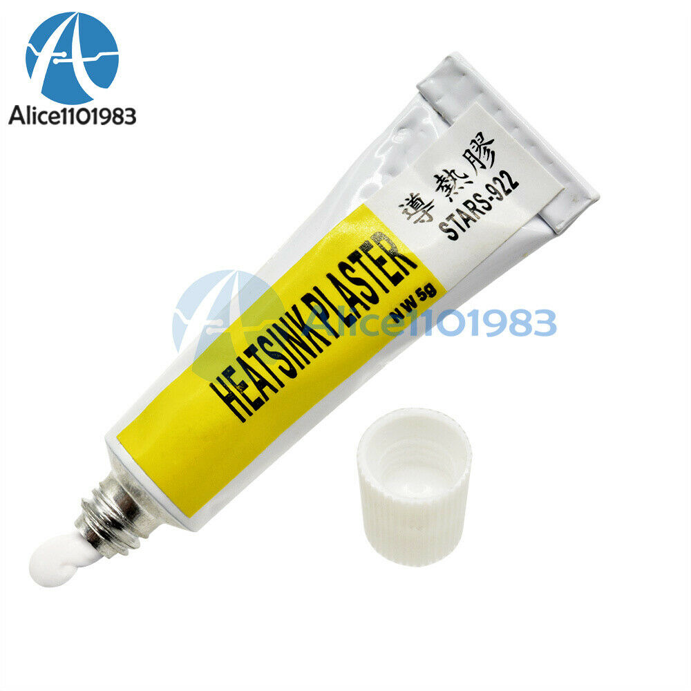 2 CPU GPU Thermal Silikon Kleber Thermal Silicone Grease Compound Glue STARS-922