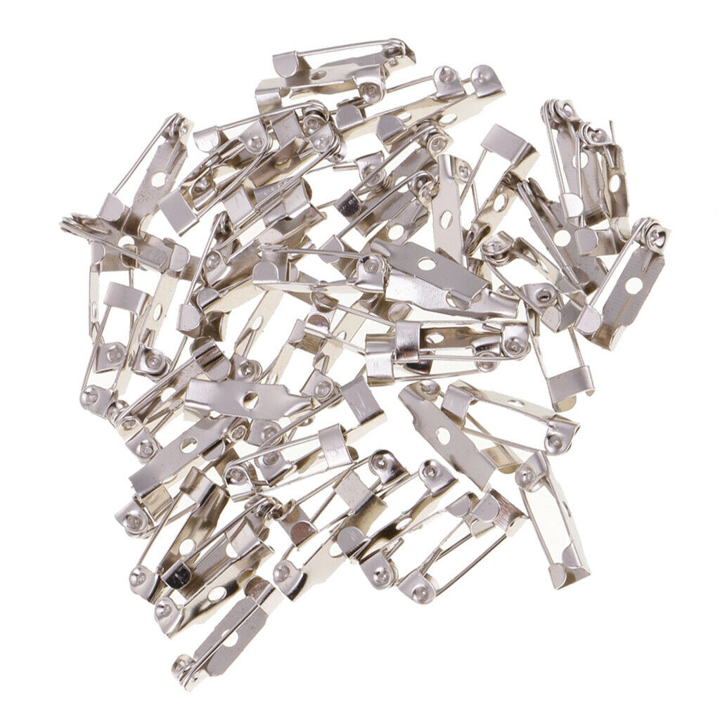 100 Pieces Bulk Bar Pins Brooches for Jewelry Making Crafts Findings DIY
