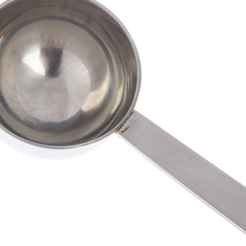 30ML Metal Measuring Spoon Coffee Scoop Thicken long handle Tablespo.l8