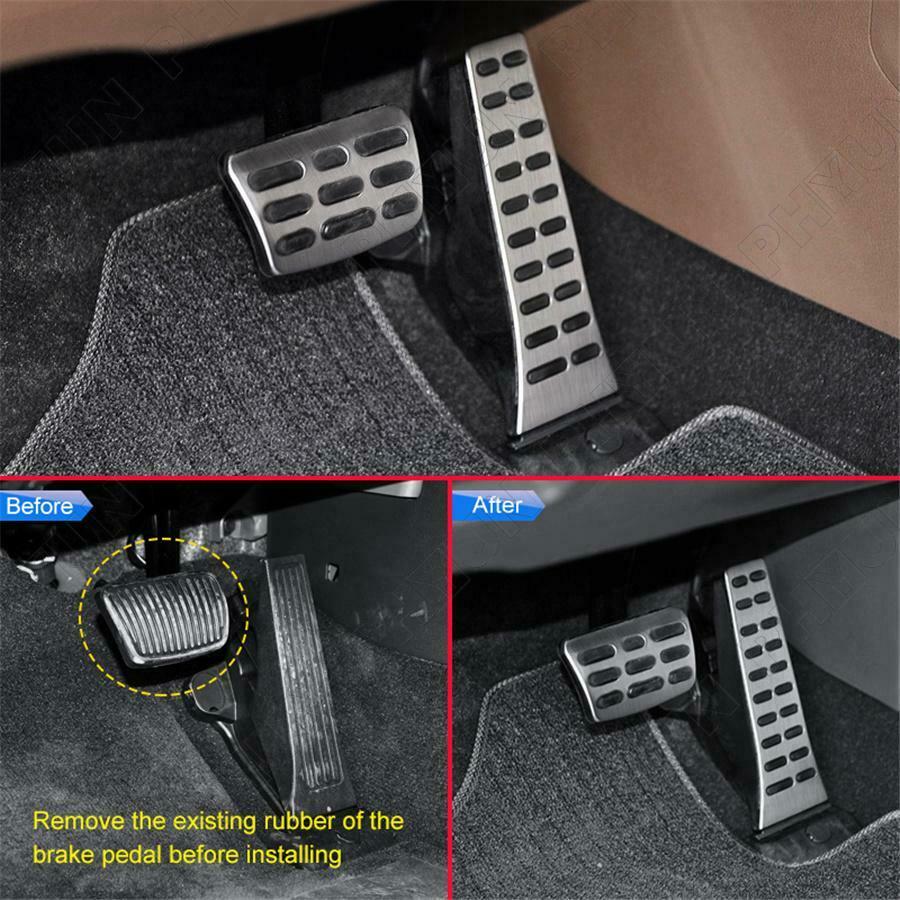 Brake Gas Pedal Pad Plate Cover Cap For Hyundai Sonata Tucson Kia Genesis G70
