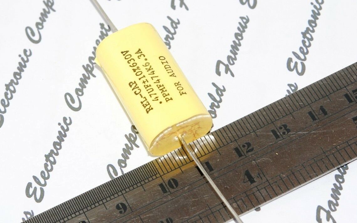 1pcs - REL-CAP PPMF 0.47uF (0.47µF 470nF) 630V 10%  Capacitor PPMF474K6.3A