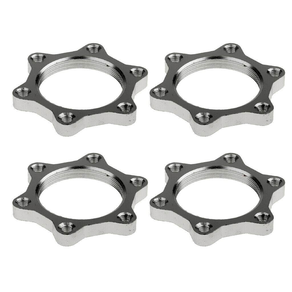 4pcs Aluminum Alloy 48mm Threaded Hubs Disk Replacement Bike Components