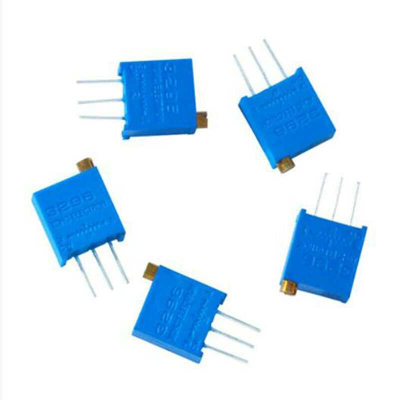 15pcs 3296W Multi-turn Trimmer Potentiometer Variable Resistor 50R~2M Ohm/Ω Kit